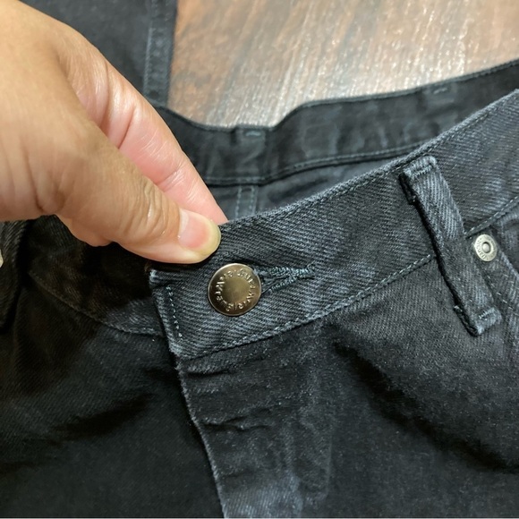 WRANGLER JEANS relaxed fit black denim size 38/32 vintage cowboys EUC - Picture 8 of 10